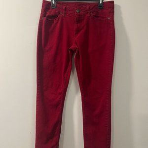 Red Skinny Jeans